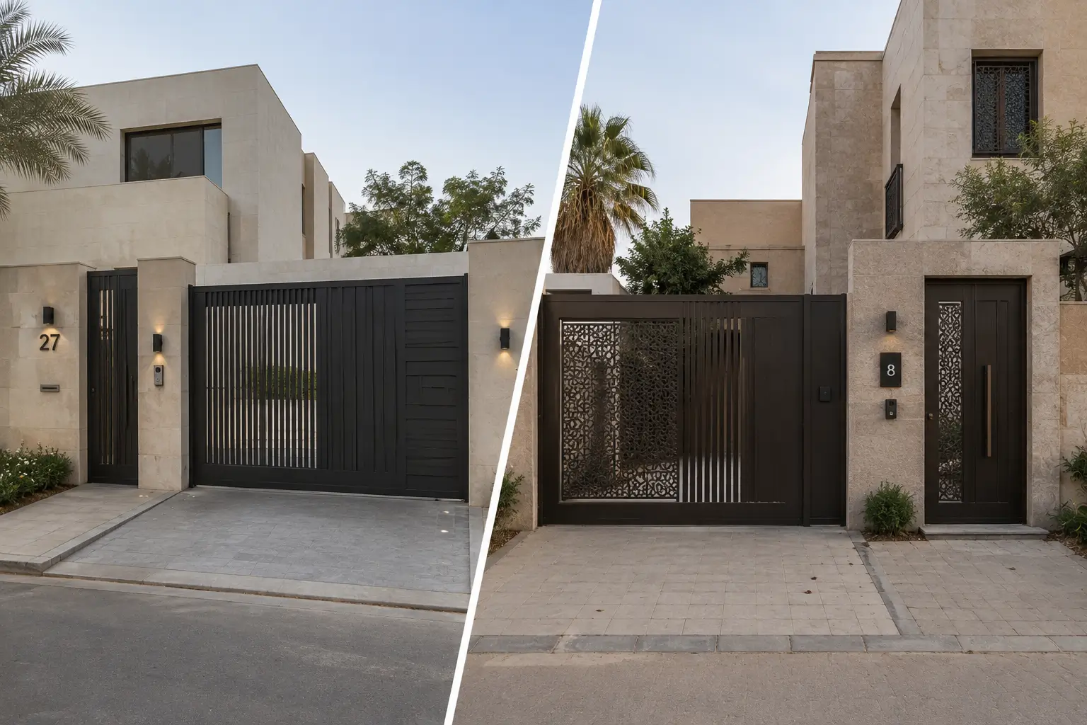 تصميم الأسوار والبوابات