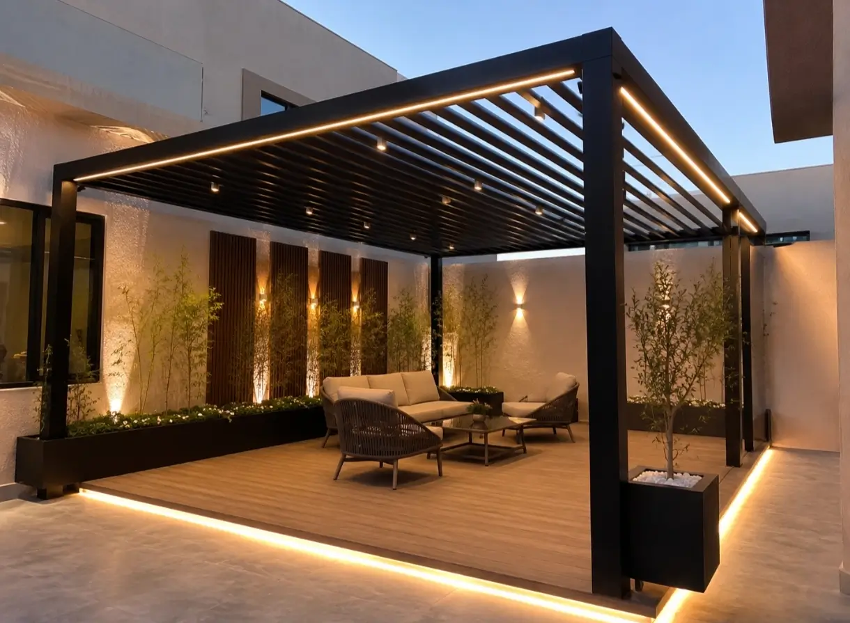 تصميم البرجولات